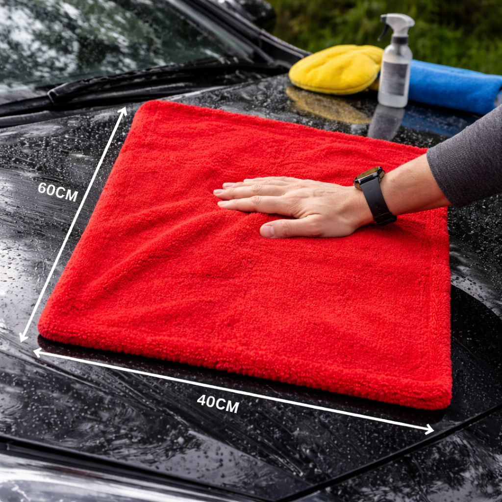 Extra Thick (M) Double Sided Microfiber Drying Towel for cars
