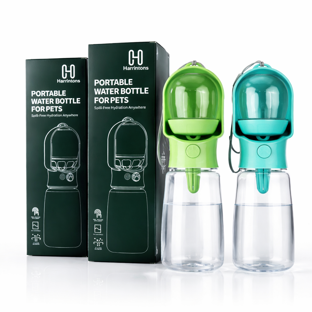 500ml Pet Water Bottle with 180ml Food Container with Filter and Spill Free Design