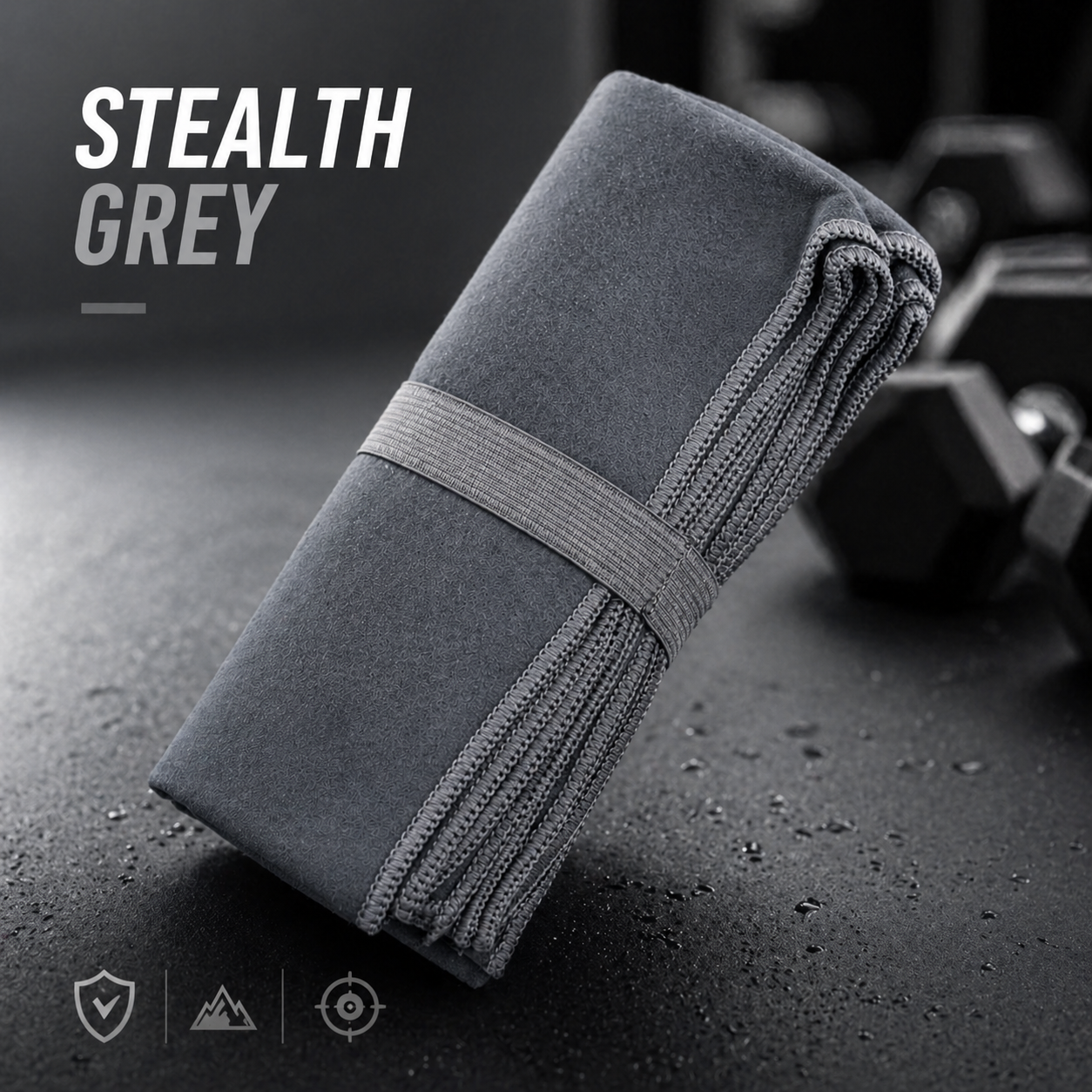 Microfiber Gym Sports Towel- Quick Dry and Super Absorbent