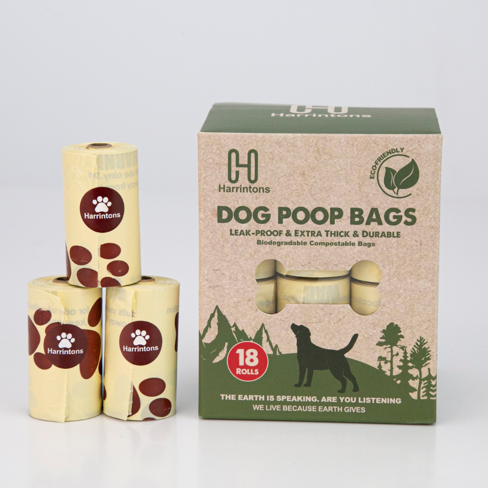 Biodegradable Leak Proof, Extra thick and Scented Dog Poo Bags (270 bags)
