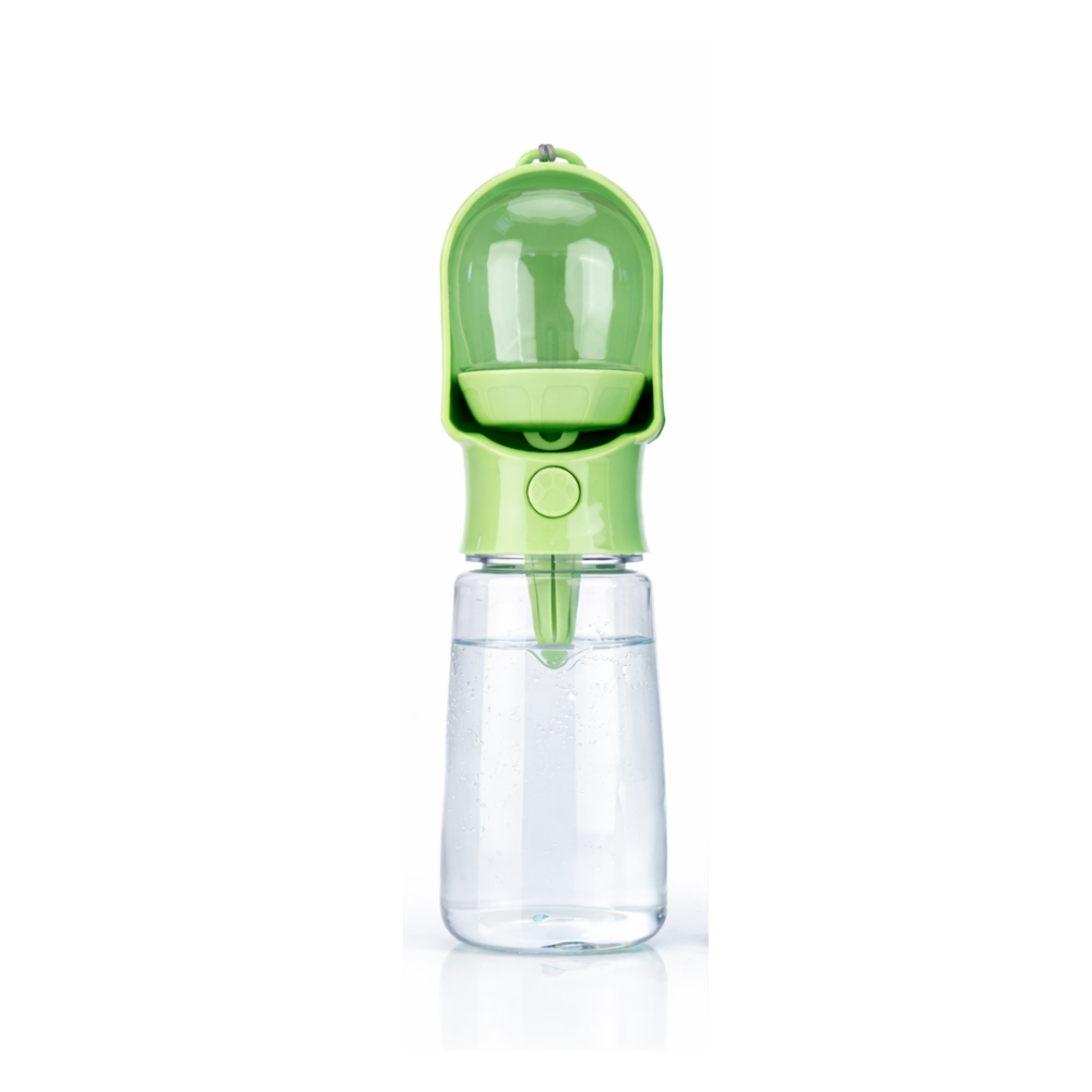 500ml Pet Water Bottle with 180ml Food Container with Filter and Spill Free Design