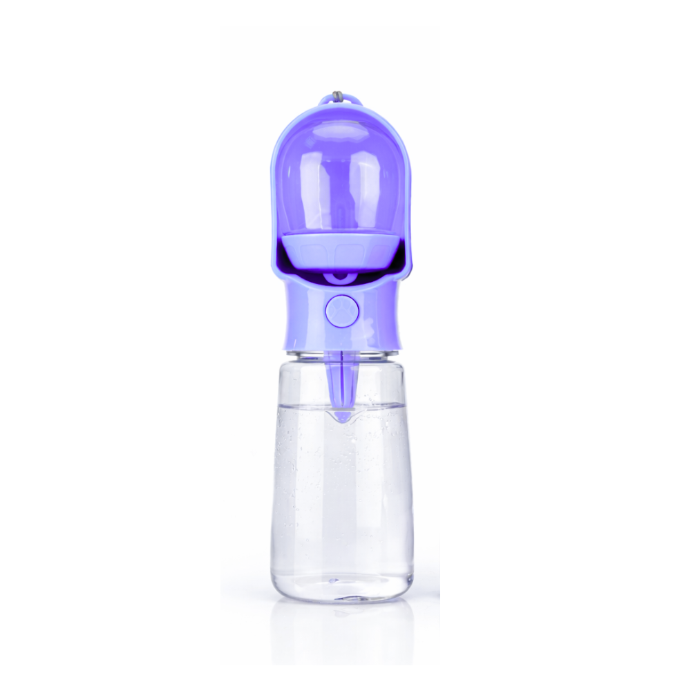 500ml Pet Water Bottle with 180ml Food Container with Filter and Spill Free Design